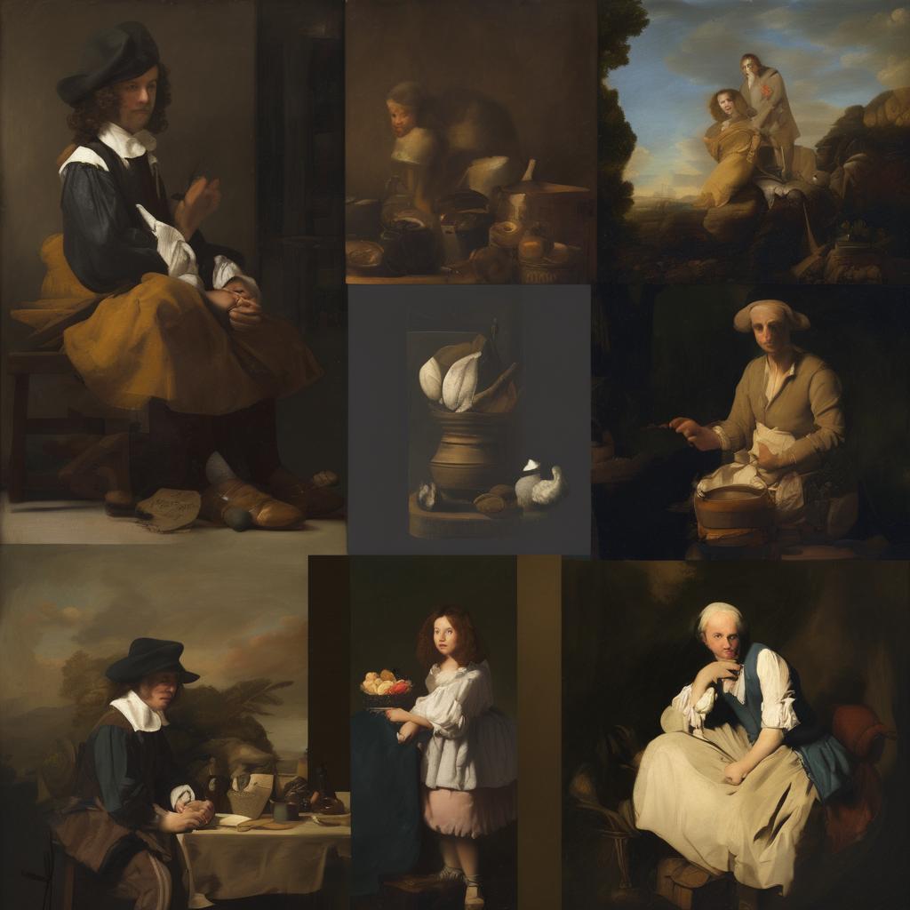 Το στυλ και οι τεχνικές του Michiel Sweerts